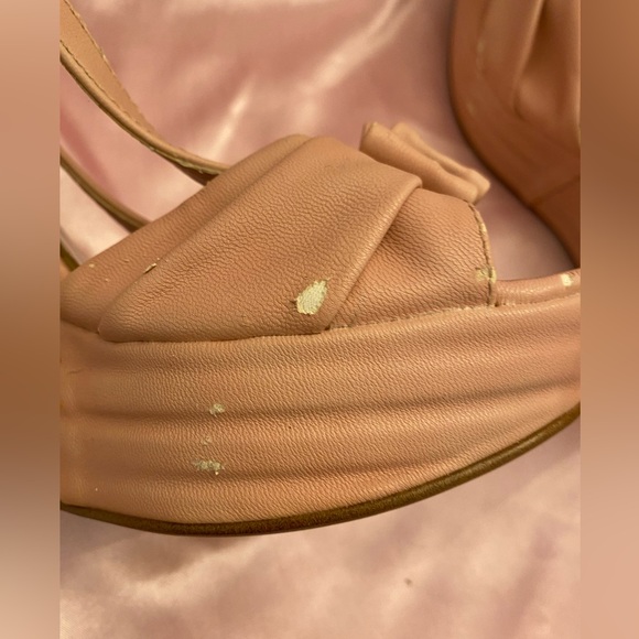 NWOT SIZE 8.5 PINK 2LIPSTOO PLATFORM SANDALS - Picture 8 of 12